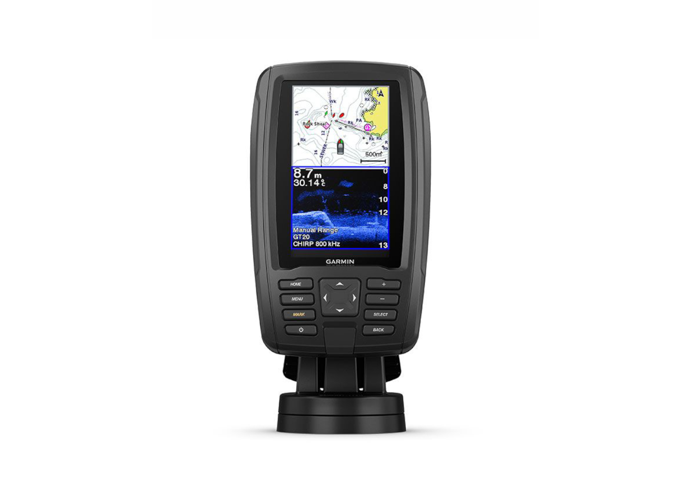 Garmin ECHOMAP Plus 45CV GPS/Plotter/Sonar Front On